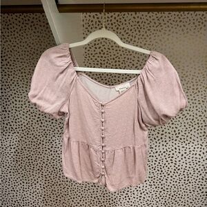 Urban Romantics Cropped Blouse